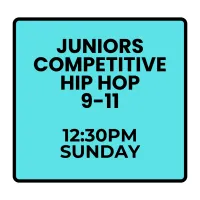 Winter Programs- Sunday Competitive Junior Hip Hop (Ages 9-11) – Image 1