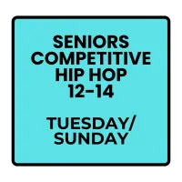 Winter Programs- Competitive Senior Hip Hop (Ages 12-14) – Image 1