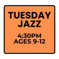 Fall Programs - Tuesday - Recreational Jazz (Ages 9-12) – Image 1
