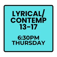 Winter Programs - Thursday Recreational Lyrical/Contemporary (Ages 13-17) – Image 1