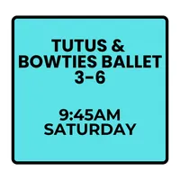 Winter Programs - Saturday Tiny Talents Tutus & Bowties Ballet (Ages 4-6) – Image 1