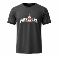 Playera Training Paskolas 2026 Dry-Fit — Grafito – Imagen 1