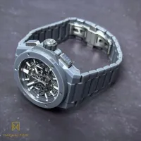  Hublot Big Bang Integral - Integrated Grey Ceramic Skeleton 451.FX.6923.FX – 2022 Box and Papers  – Image 13
