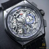 Zenith Defy El Primero 21 Black Ceramic Chronograph 44mm 49.9000.9004/78.R582 – Image 3