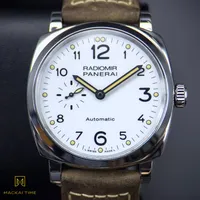 Panerai Radiomir 1940 3 Days Automatic PAM655 White Dial 42mm Full Set 2018 – Image 1