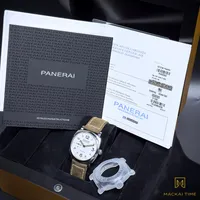Panerai Radiomir 1940 3 Days Automatic PAM655 White Dial 42mm Full Set 2018 – Image 12