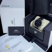 IWC Portugieser Chronograph IW371609 Black Dial Automatic 41mm Full Set - 2020 – Image 16