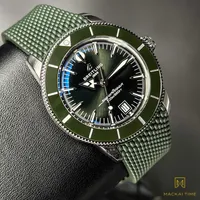 Breitling Superocean Heritage B31 42 AB3111361L1S1 Green 2026 Automatic Full Set – Image 6