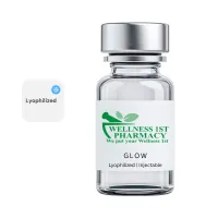 GLOW (BPC-157 / GHK-CU / TB-500)10mg/50mg/10mg/mL (3mL) - Lyophilized – Image 1