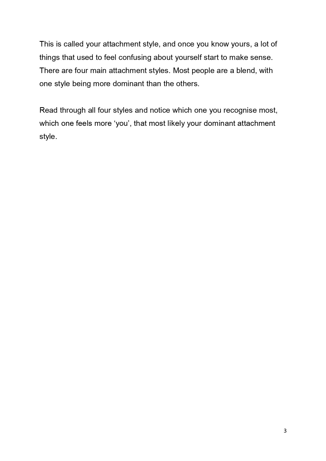 The Attachment Cheat Sheet - Decode Your Relationship Triggers – Image 3
