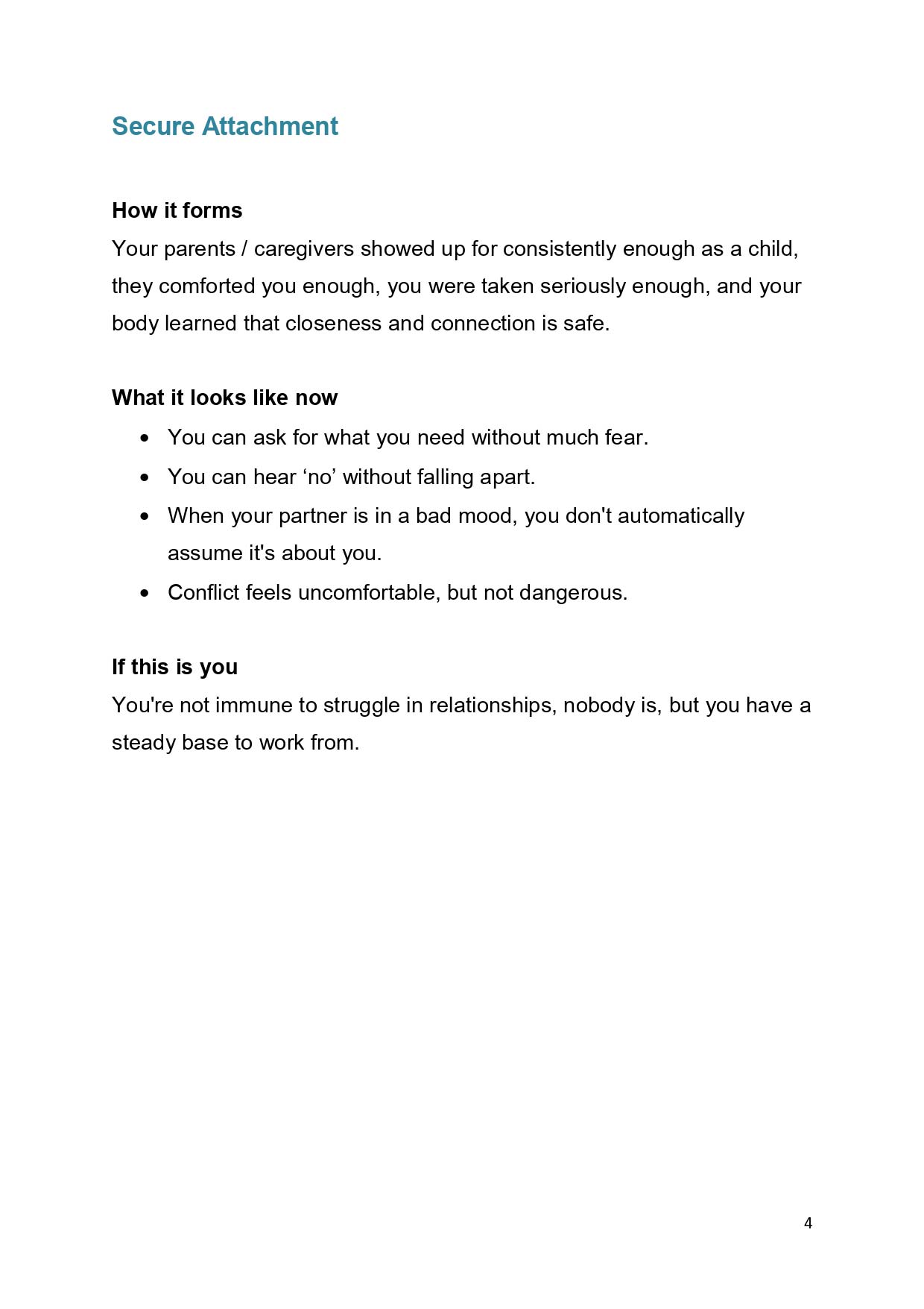 The Attachment Cheat Sheet - Decode Your Relationship Triggers – Image 4
