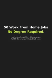 50 Work From Home Jobs — No Degree Required – Image 1