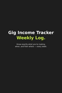 Gig Income Tracker – Image 1