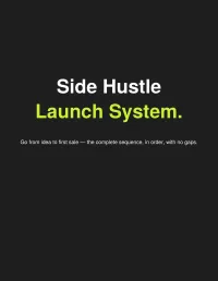 Side Hustle Launch System – Image 1