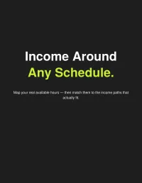 Income Around Any Schedule – Image 1