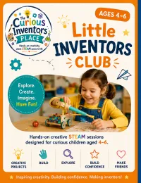 Saturday 25th July – Little Inventors (Ages 4–6) – Image 1