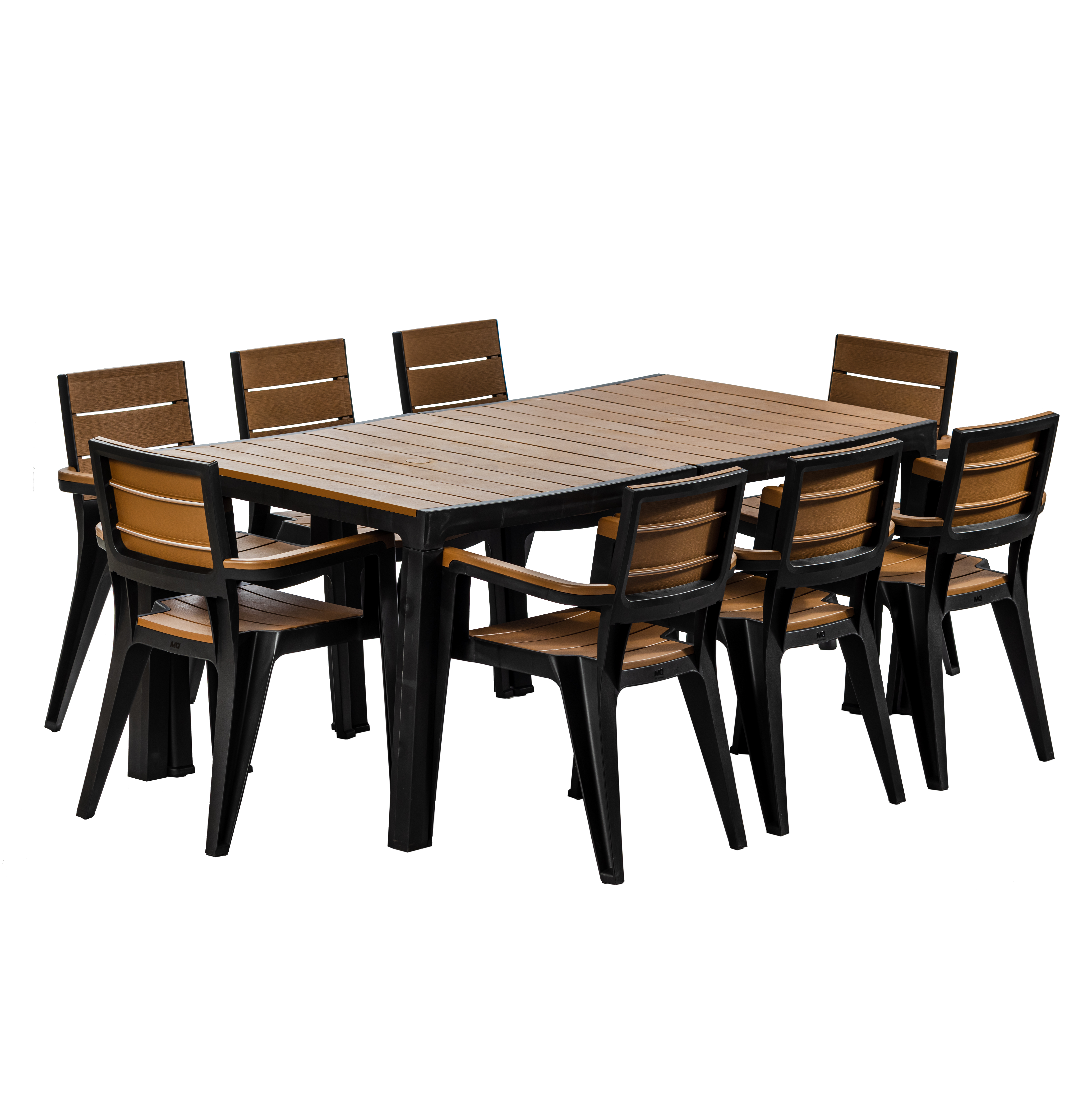 MQ Madeira Collection 8 Seat Table and 8 Chairs Set,  – Image 31