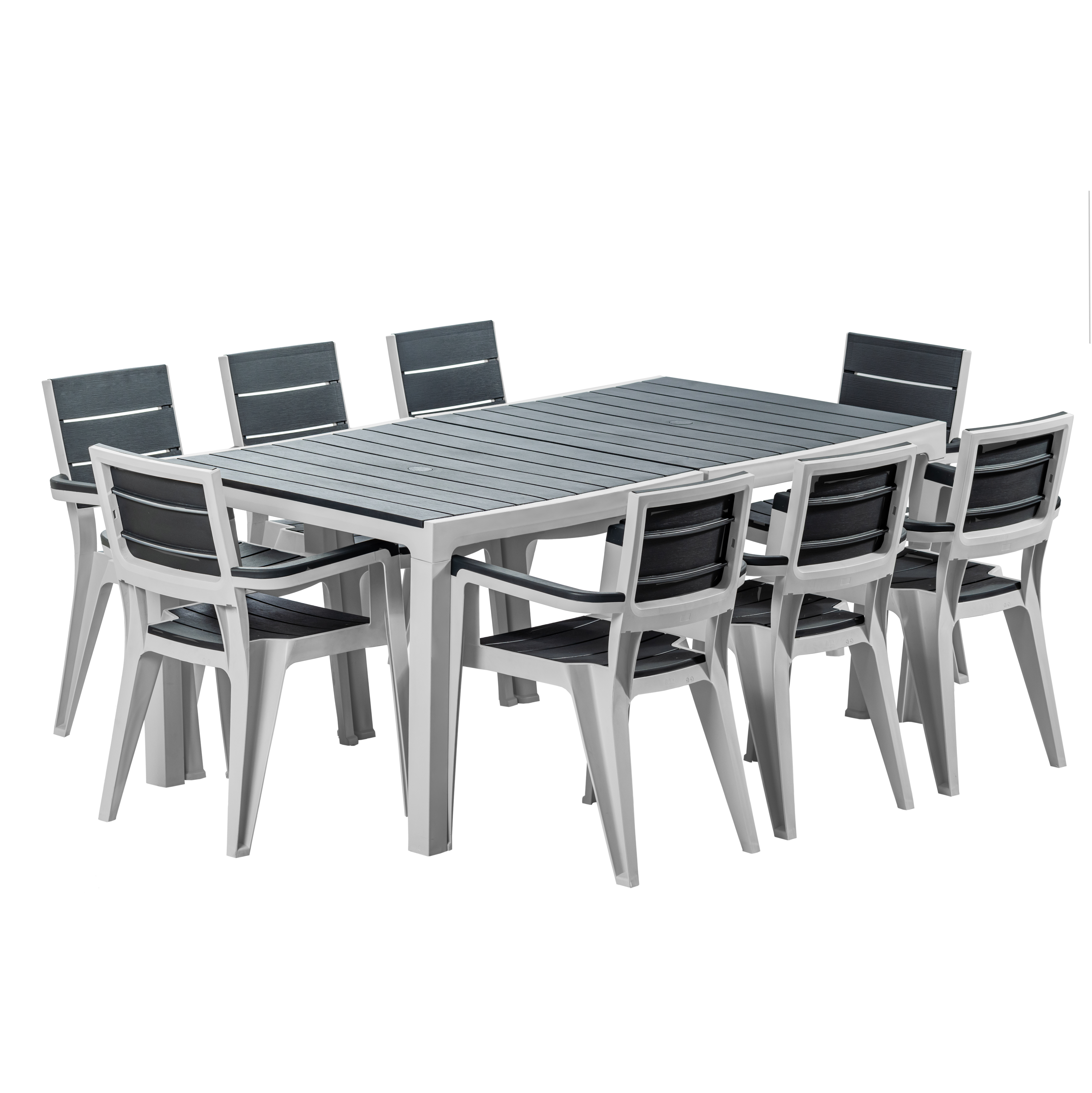 MQ Madeira Collection 8 Seat Table and 8 Chairs Set,  – Image 29