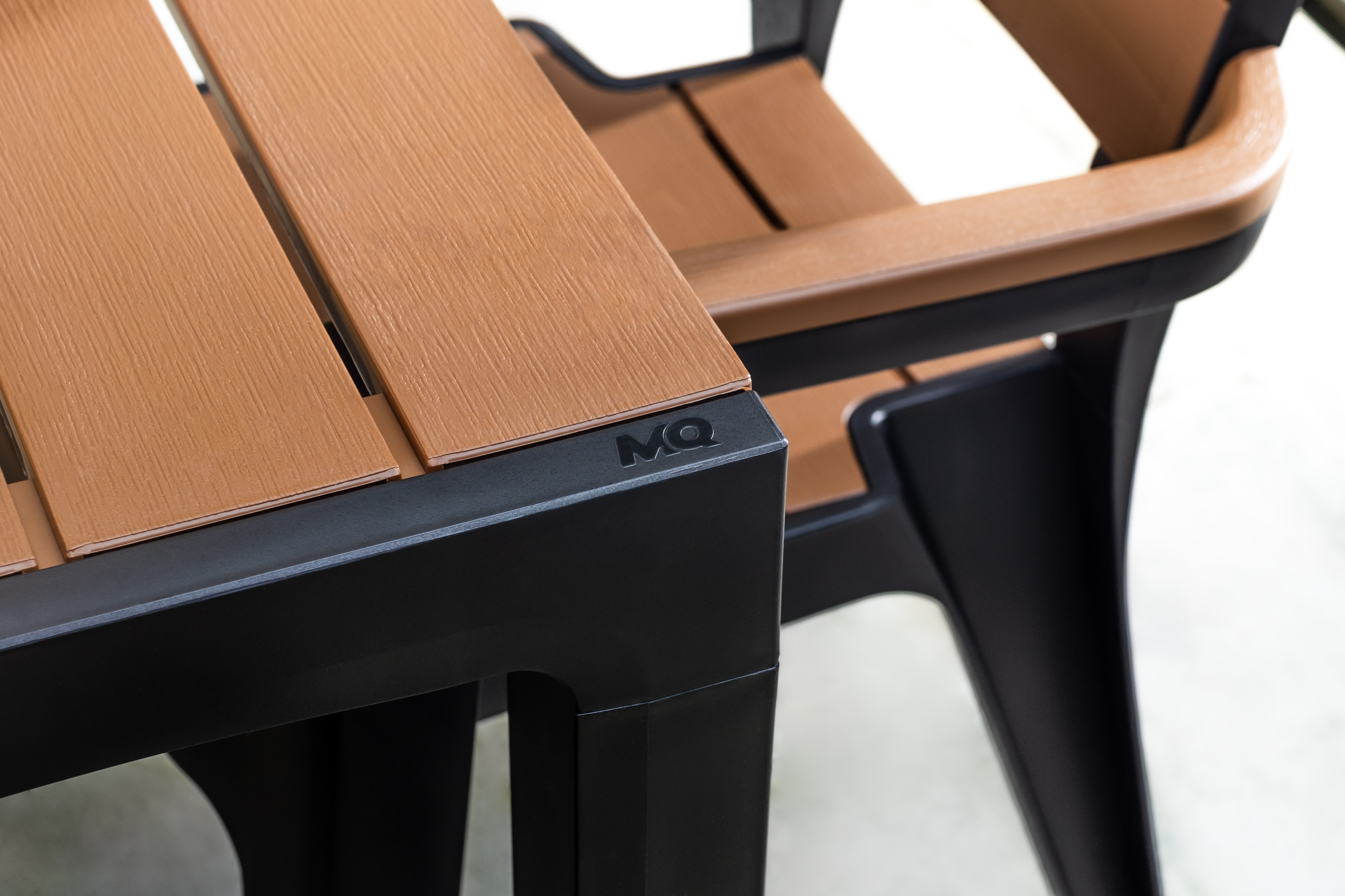 MQ Madeira Collection 4-Seat Table & 4 Arm Chair Set, – Image 21
