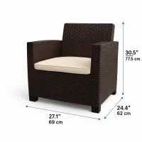 4-Piece Sofa Patio Set – Image 8