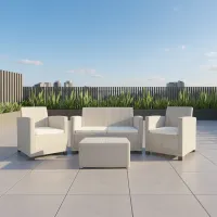  4-Piece Sofa Patio Set – Image 2