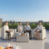  4-Piece Sofa Patio Set – Image 4