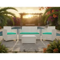  4-Piece Sofa Patio Set – Image 3