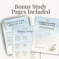 Every Parable of Jesus | 41 Bible Tip-Ins + 41-Day Reading Plan – Image 3