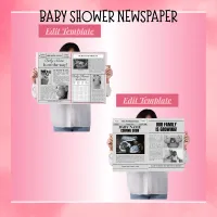 Baby Shower News Paper – Image 1