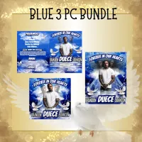 Memorial 3pc Blue – Image 1