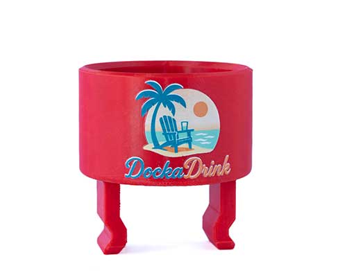 DockaDrink 2-Pack – Red – Image 2