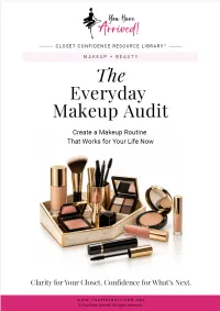 The Everyday Makeup Audit – Image 1