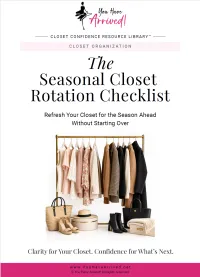 The Seasonal Rotation Checklist – Image 1