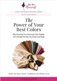 The Power of Your Best Colors – Image 1