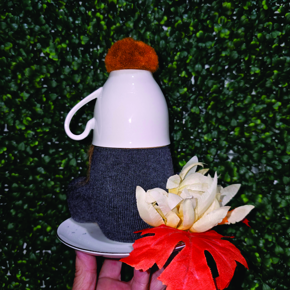 Randy – The Rustic Woodland Teacup Gnome – Image 2