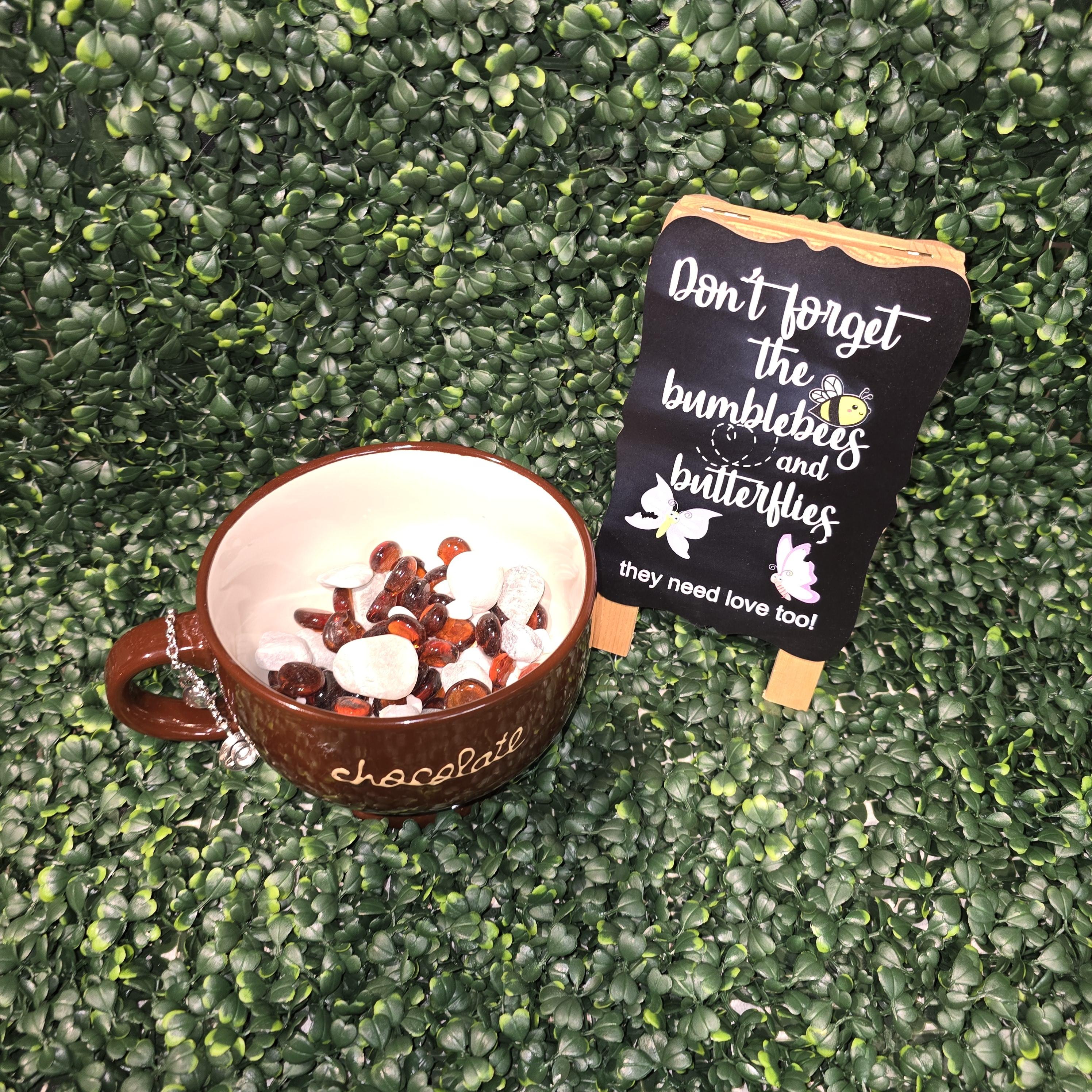 Nature's Sip™ Chocolate Bee Pollinator Water Bowl – Image 3