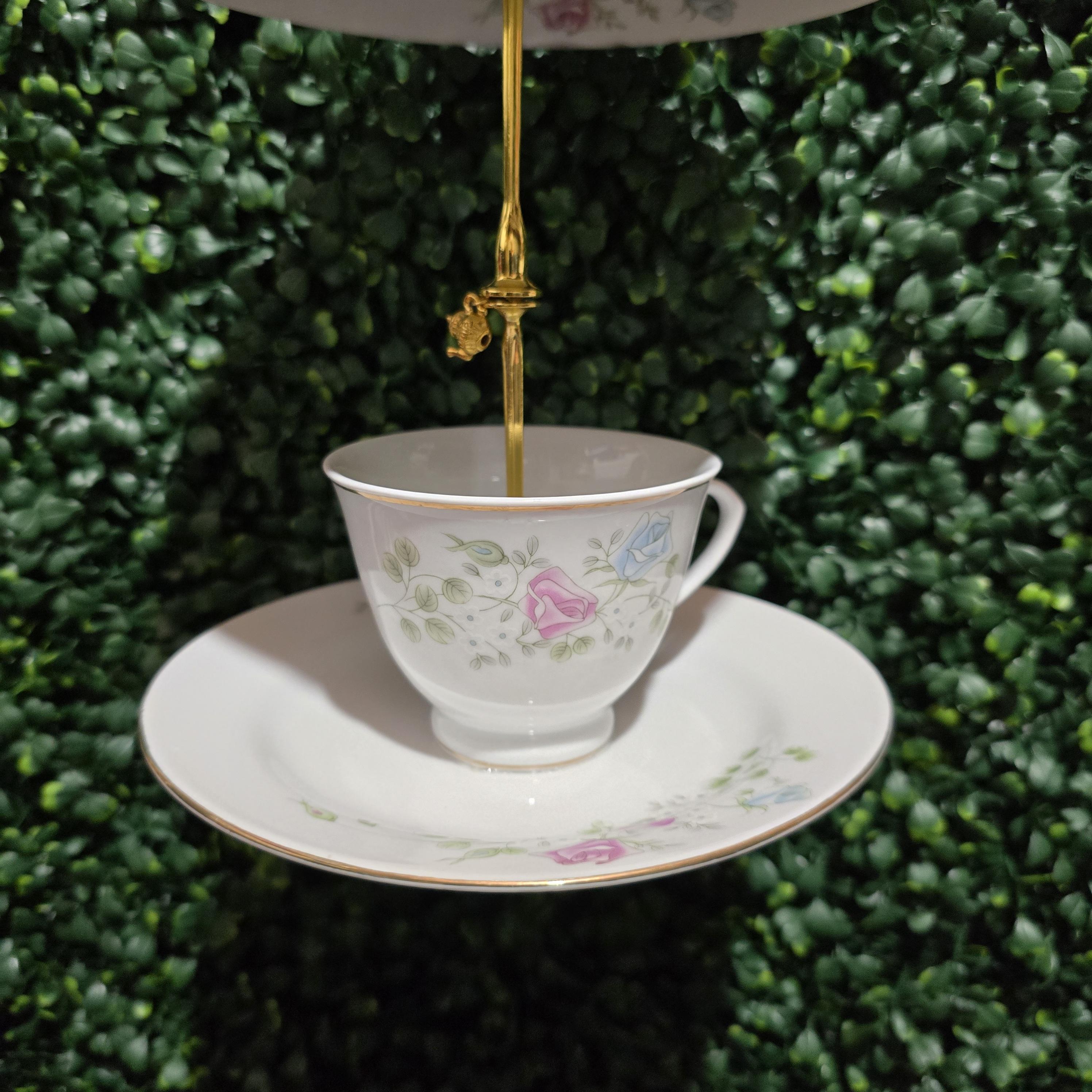 Northridge China Covered Hanging Bird Feeder – Handcrafted Garden Elegance – Image 3