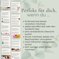 Endometriose verstehen | Endometriose Ebook Deutsch – Symptome, Diagnose, Alltag & Selbsthilfe Guide PDF – Image 4