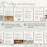 Tarot & innere Klarheit | Tarot Ebook Deutsch für Anfänger – Tarotkarten lernen, Intuition stärken, Selbstreflexion PDF – Image 3