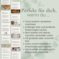 Tarot & innere Klarheit | Tarot Ebook Deutsch für Anfänger – Tarotkarten lernen, Intuition stärken, Selbstreflexion PDF – Image 4