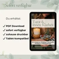 Tarot & innere Klarheit | Tarot Ebook Deutsch für Anfänger – Tarotkarten lernen, Intuition stärken, Selbstreflexion PDF – Image 6