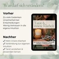 Tarot & innere Klarheit | Tarot Ebook Deutsch für Anfänger – Tarotkarten lernen, Intuition stärken, Selbstreflexion PDF – Image 5