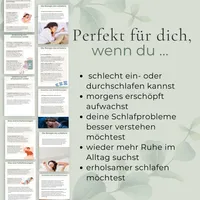 Wenn Ruhe wieder einzieht | Schlaf Ebook Deutsch – Schlafprobleme verstehen, besser schlafen & Lebensqualität verbessern PDF – Image 4