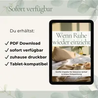 Wenn Ruhe wieder einzieht | Schlaf Ebook Deutsch – Schlafprobleme verstehen, besser schlafen & Lebensqualität verbessern PDF – Image 6
