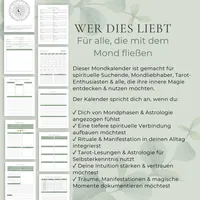 Die Sprache des Mondes – Dein Mondkalender | Dein Workbook für zyklisches Leben, innere Balance & Mondmagie – Image 5