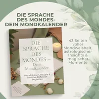 Die Sprache des Mondes – Dein Mondkalender | Dein Workbook für zyklisches Leben, innere Balance & Mondmagie – Image 1