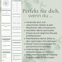 Die Sprache des Mondes – Dein Mondkalender | Dein Workbook für zyklisches Leben, innere Balance & Mondmagie – Image 4