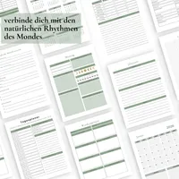 Die Sprache des Mondes – Dein Mondkalender | Dein Workbook für zyklisches Leben, innere Balance & Mondmagie – Image 2