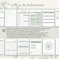 Die Sprache des Mondes – Dein Mondkalender | Dein Workbook für zyklisches Leben, innere Balance & Mondmagie – Image 3