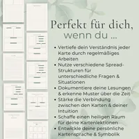 Die Sprache der Tarotkarten | Dein umfassendes Workbook für Tarot, Intuition & innere Führung – Image 4